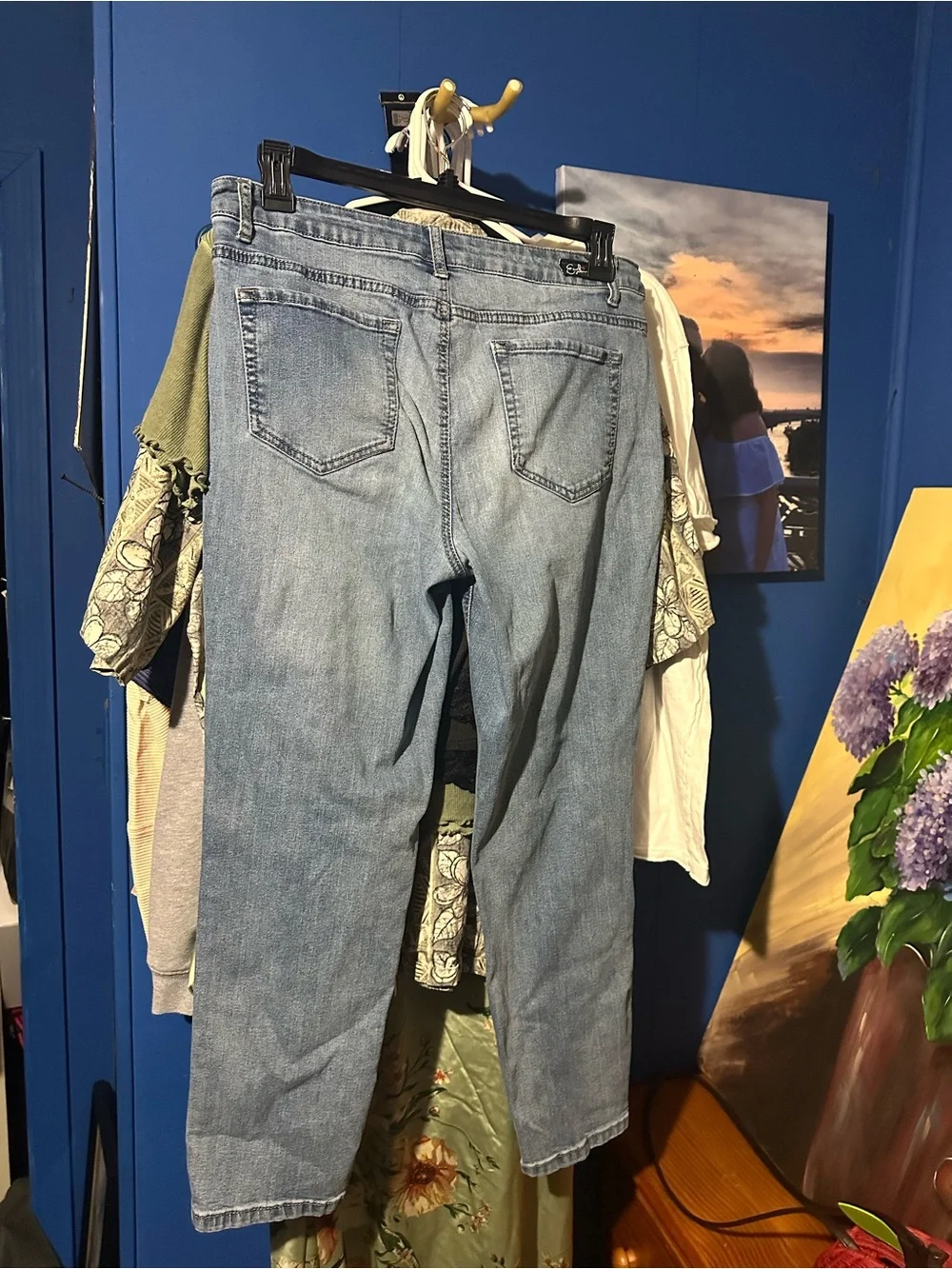 Embroidered Earl Jeans 16